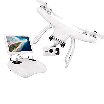 UPair One 2.7K Camera and GPS Drone with 7 inch FPV Screen, Quadcopter