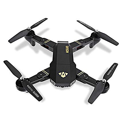 VISUO RC Drone Foldable Flight Path FPV VR Wifi RC Quadcopter 2.4GHz 6-Axis Gyro Remote Control Drone with 720P HD 2MP Camera Drone