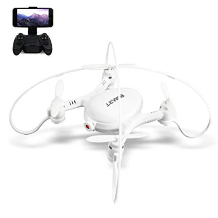 TOYEN GordVE GV009 RC Drone FPV Wifi RC Quadcopter 2.4GHz 6-Axis Gyro Remote Control Drone With Altitude Hold and Hand Launching-White