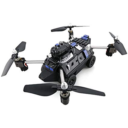 JJRC H40WH 2-IN-1 Flying Tank RC Drone Foldable Altitude Hold 2.4G RC Quadcopter with FPV WiFi 720P Camera