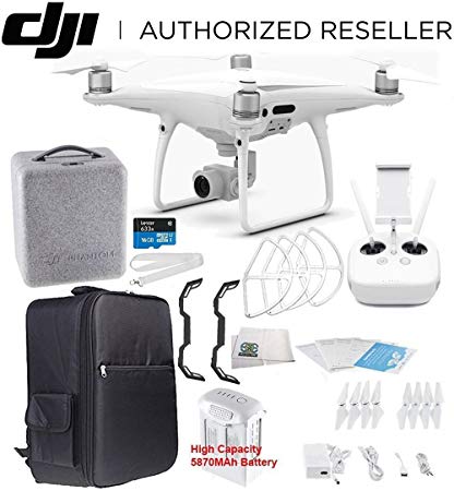 DJI Phantom 4 PRO Quadcopter Starters Backpacker Bundle