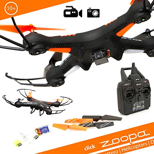 Zoopa Q 420 Cruiser 2.4GHz 6-Axis Gyro RC Quadcopter Drone with Integrated HD Camera