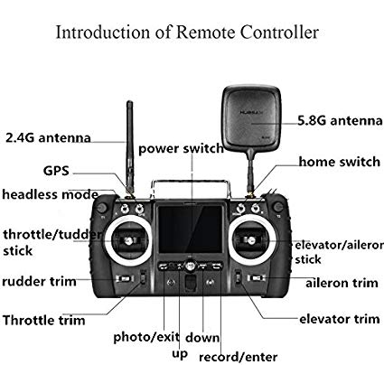 HUBSAN x4 Pro H109S transmitter/H501S/H501A remote controller transmitter H906A spare parts accessories H501S-27