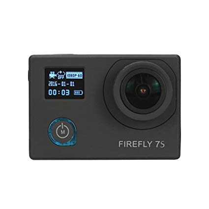 Goolsky Hawkeye Firefly 7S Distortionless 12MP 4K Sport WiFi FPV Camera for QAV250 DJI F450 F550 Zenmuse H3-3D Aerial Photography