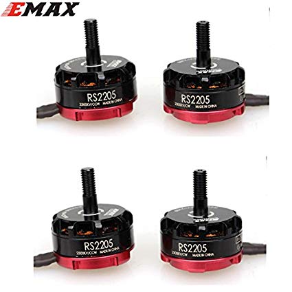 EMAX RS2205 2300KV Brushless Motor 2xCW 2xCCW for FPV Racing Quadcopter 4pcs