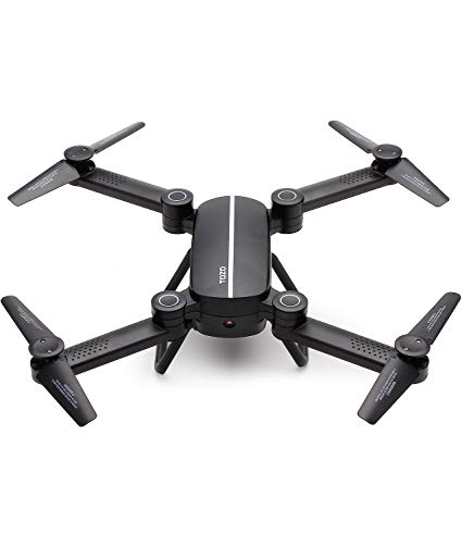 TOZO Q1012 X 8tw Drone RC Quadcopter Altitude Hold Headless RTF 3D 360 Degree FPV VIDEO WIFI 720P HD Camera 6 axis 4CH 2.4Ghz Height Hold Easy Fly Steady for learning, Black