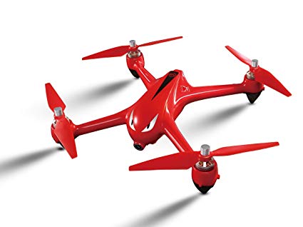 Aerial Photography Drone ,Kingspinner MJX Bugs 2 B2W Monster With 5GHz WiFi FPV 1080P Camera GPS Brushless Quadcopter Flight Time Around 15-18 Minutes Smooth Shots- Red