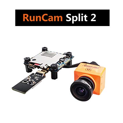 Runcam Split2 RunCam 3 FPV Camera 2.5mm FOV130 1080P/60fps HD Recorder Support 64G TF NTSC Low Latency TV-out with WDR Wifi for Drone Quadcopter Multicopter