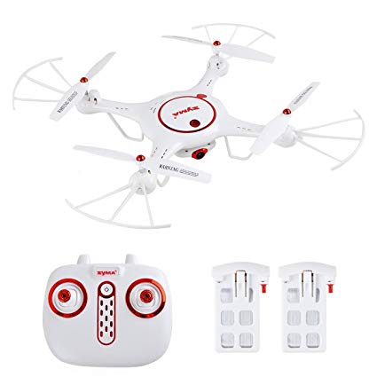 Amazingbuy - Latest Syma Drone X5UC RC Quadcopter 2.4G 4 Channel 6-Axis Gyro - Hover Function,Flip Stunts,Headless Mode, HD Camera,Barometer Set Height - X5C X5C-1 Upgraded New Version