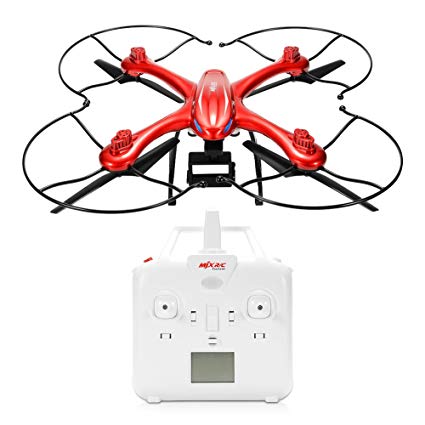 RCtown MJX X102H RC Quadcopter with Camera Mounts for Gopro/SJ Camera Upgraded X101 Drone Red