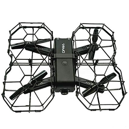 Latest App Controlled VR FPV Drone Camera, Outdoor Indoor 1080P HD 6-Axis Gyros RTF RC Quadcopter Dron With Optical Flow 2.4Ghz Wifi (Black)