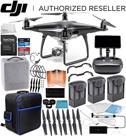 DJI Phantom 4 PRO+ PLUS Obsidian Edition Drone Quadcopter EVERYTHING YOU NEED Ultimate Bundle