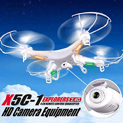 Theera - Hot X5C-1 Explorers 2.4Ghz 4CH 6-Axis Gyro RC Quadcopter Drone w/ HD Camera RTF YRS0721