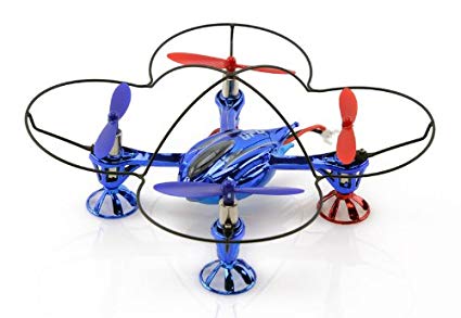 2.4Ghz 4ch WL Toys Skylark V252 Mini Quadcopter - Blue Color