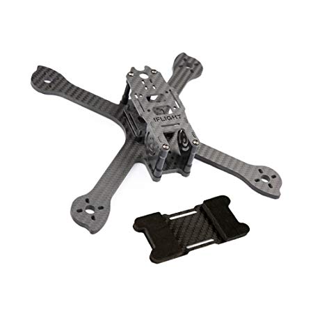 iFlight RACER iX5 V2 5 inch 210mm Low Ride FPV Quadcopter Frame Kit 4mm Carbon Fiber with Battery Protector Plate