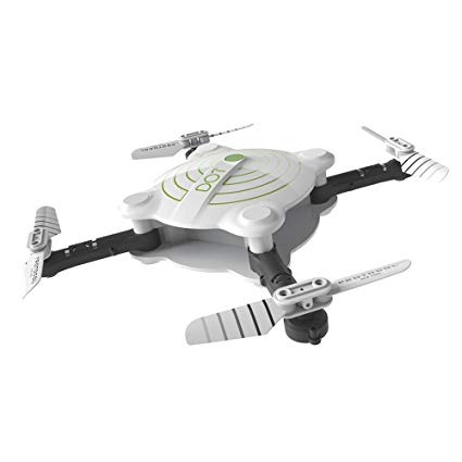 Protocol DOT VR Wifi Drone with Camera | Folding Drone with WIFI Wi-Fi Capability | Control by free smartphone app or from control unit | Auto Launch, hover, and land with altitude sensor |Spare Parts