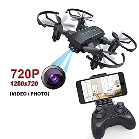 SMRC 1601 Mini drone for Beginners & Kids with HD 720P camera Remote Control Best Drone rc helicopter toys for boy children birthday gift Headless Mode