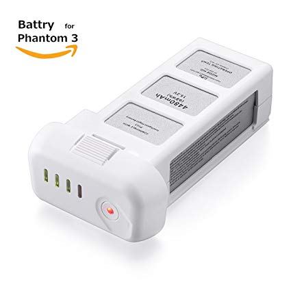 BEACON PET Intelligent Flight Battery Phantom 3 High Capacity 4,500 mAh 15.2 V (4 cells in serial, 4S)- 24 Minute Flying Time - For the Phantom 3 Professional and Phantom 3 Advance