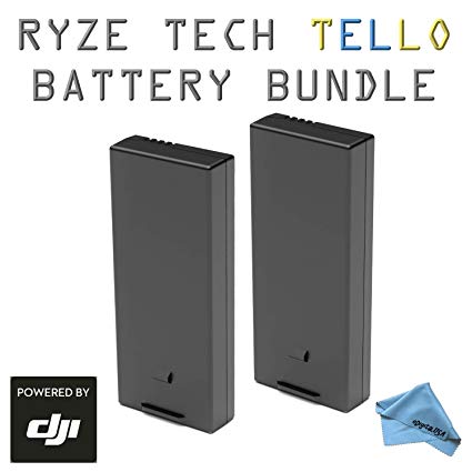 Ryze Tech DJI Tello Drone Flight Battery Bundle