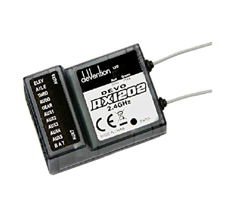 Walkera DEVO RX1202 12 Channel Receiver 2.4Ghz 12CH For Walkera DEVO Transmitter