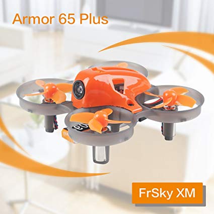 Makerfire Armor 65 Plus Micro FPV Racing Drone 65mm Whoop Quadcopter 7x16mm Motors F3 FC Frsky Compatible Receiver BNF