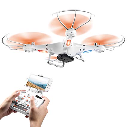 Lefant UAV LF601 2.4 GHz 6 Axis Gyro RC Drones Flying Quad Copter for Beginners Kids Adults with HD Camera Live Video