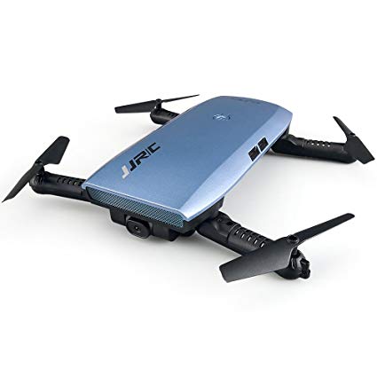 JJRC H47WH Foldable WIFI FPV Drone 4CH Quadcopter w/ 720P Camera G-sensor Mini Camera Drone for Kids (Blue)