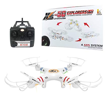 XuanLei 2.4G 6 Axis Gyro RC 4-Axis aircraft Quad copter with LED light