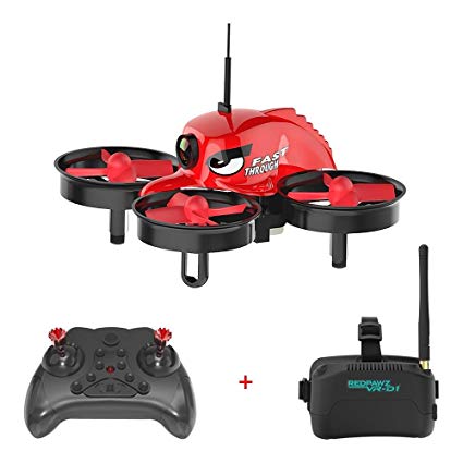 REDPAWZ R011 FPV Racing Drone 5.8G 40CH Micro FPV drones with VR Goggles 1000TVL FOV 120 °Wide-angle Camera RTF Mode 2