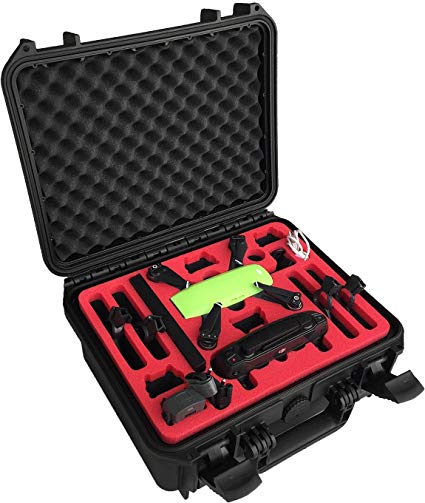 Professional Carrying Case for DJI Spark with space for 6 batteries and much more accessories (Spark Explorer)