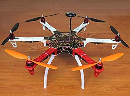 powerdayDIY Replacement F550 Hexacopter Kit Frame Kit&AAPM2.8 Flight controller & NEO-7M GPS & 2212 920KV Brushless motor& Simonk 30A ESC&1045 Propeller