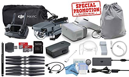 DJI Mavic Pro + DJI Goggles (FPV Headset) Combo Kit