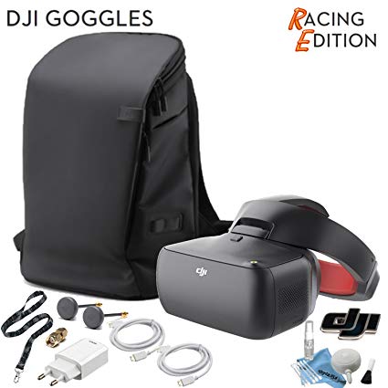 DJI Goggles RE Racing Edition, FPV Headset, with DJI Carry More Backpack