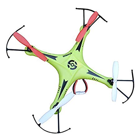 Night lions Tech (TM) SXMJ 102 Spy 2.4G 6 axis ufo mini RC Drone Quadcopter Aerobatics RTF Green