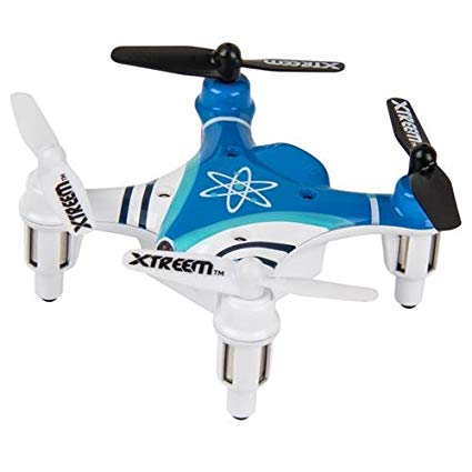 XTREEM Swann Atom Lightning Fast Mini RC Quadcopter, 2.4GHz Wireless Remote Control Included