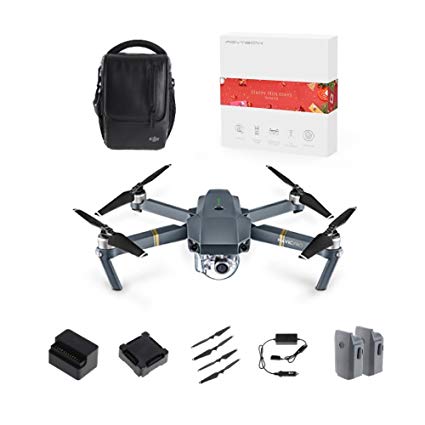 DJI Mavic Pro Portable Drones Quadcopter with Holiday Gift (Fly More Combo)