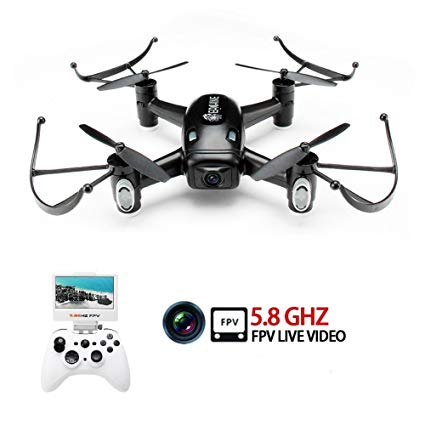 EACHINE E40G 5.8G FPV Quadcopter Drone With 720P Wide Angle HD Camera Real Time Live Video And Screen On Remote Control RC Quadcopter RTF Mode 2