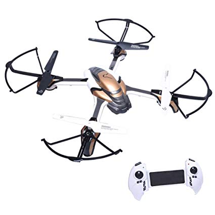 KAI DENG K80C Pantonma RC Drone Quadcopter with 5 MP Camera, Altitude Hold, Headless Mode, Easy for Beignners (Pantonma with 5 MP camera) White Color