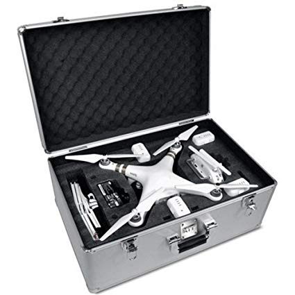 Xit Aluminum Custom Fit Carrying Case for DJI Phantom 3 / 4