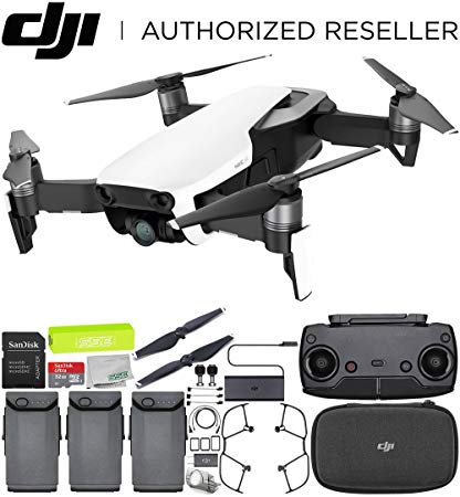 DJI Mavic Air Drone Quadcopter (Arctic White) Ultimate Bundle