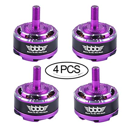 Crazepony 4pcs RS2206 2500KV Brushless Motor 2-4S for QAV250 QAV300 FPV Racing Quadcopter