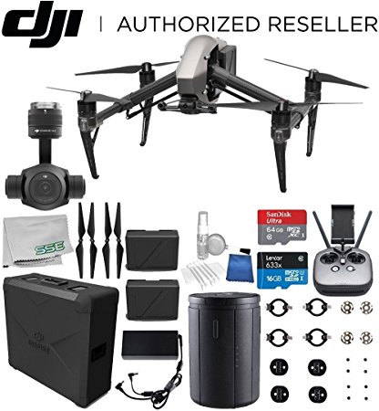 DJI Inspire 2 Quadcopter + Zenmuse X4S Starters Bundle