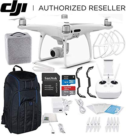 DJI Phantom 4 PRO Quadcopter Starter Kit Pro Backpack Bundle