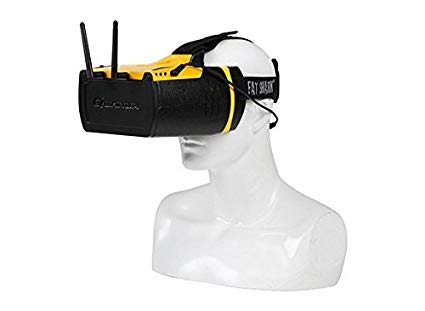 Quanum Fatshark Genesis HD FPV Goggle w/Integrated 32 CH 5.8GHz Diversity Receiver