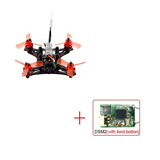 QWinOut kingkong/LDARC 90GT PNP Brushless FPV RC Racing Drone Mini Four-alxe Brushless Quadcopter With DSM/2 Receiver