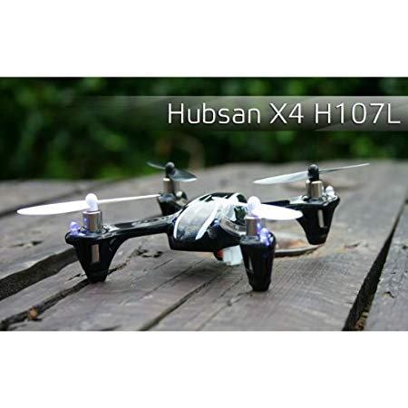 Hubsan X4 Quadcopter Mini UFO H107L with LED RTF (2 Batteries)