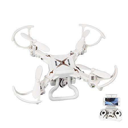 Mini Rc Drone,KingPow Mini Deformation Rc Drone FPV WiFi 2.4Ghz 6-Axis Gyro 4 Channels 3D Flip Quadcopter with 0.3MP HD Camera