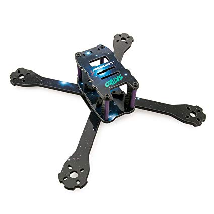 QAV-SKITZO Dark Matter FPV Freestyle Quad Frame