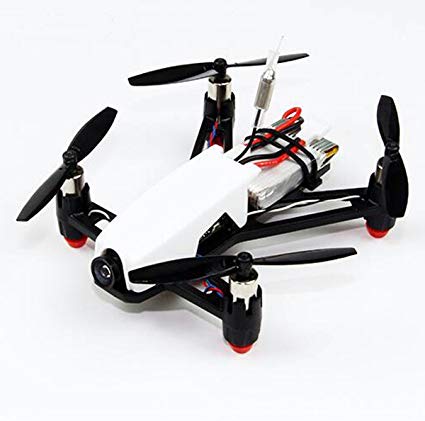 HOBBYMATE Q100 Micro FPV Brushed RC Quadcopter Frame Kit Combo with 8520 Motor N32 Brused FC, Mini VTX Camera, Battery, Props