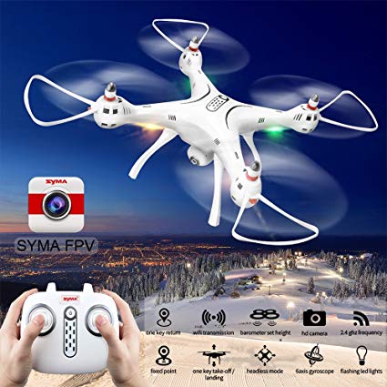 MOSTOP SYMA X8PRO GPS Drone X8Pro Quadcopter With 720P WIFI FPV Real-Time Drone Aircraft Remote Control Aircraft Camera